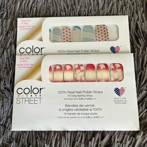 Color Street Nail Polish Strips Bundle (2)